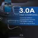Coiled USB C Cable 2pack 10ft, USB A to USB C Cable for Car, Fast Charger Cord for iPhone 17 16 15 Pro Max Plus iPhone Air Samsung Galaxy S25 S24 S23 S22 S21 Note 20 10 Flip A54 A15 A14 Pixel LG Moto