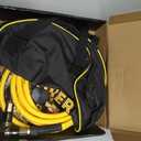 BUNKER INDUST 2 Tire Inflation Deflation System, Rapid High-Flow Air Up Down Kit with Digital Tire Pressure Gauge, 2 Wheels Off Road Tire Deflator Inflate-Up to 200" Wheelbase