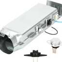 DC97-14486A Dryer Heating Element Upgrade OEM DC96-00887A,Fit for Samsung Dryer dv45h7000ew/a2 dve50r5400v/a3 dve50r5200w/a3,Replace DC97-14486D AP4342351 (with DC32-00007A DC47-00016A)