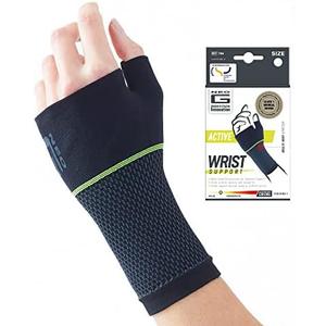 Neo-G Active Wrist Support – For Sports, Golf, Basketball, Football, Yoga, Tennis. For Sprains, Strains, Tendonitis, Injury Recovery - Multi Zone Wrist Compression Sleeve – S