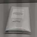 No Hook Landscape Forest Shower Curtain with Snap in Fabric Liner, Green Mountains Nature Double Layers Waterproof Fabric with See Through Top Window Open Grommet Bath Curtain 71x74 Inch