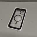 Miracase Glass Series Designed for iPhone 13 Case 6.1 inch, 2023 Upgrade Full-Body Magnetic Clear Bumper Case with Built-in 9H Tempered Glass Screen Protector,Black