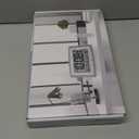 WallarGe Atomic Clock with Outdoor and Indoor Temperature - 12.5 Inch Self-Setting Digital Clock Large Display, Battery Operated Wall Clocks or Desk Clocks for Bedroom, Livingroom, Office