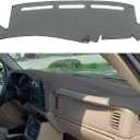 Dash Cover Mat Fit for 1999-2006 GMC Sierra/Chevy Chevrolet Silverado 1500 2500 3500 HD,2000-2006 GMC Yukon/Yukon XL/Chevy Suburban Tahoe Avalanche,Dashboard Pad Carpet (99-06 Dark Gray) Y44