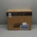 LP&No.1 Record Player with Stereo Speakers, 3-Speed Belt-Drive Turntable for Vinyl Records with Wireless Playback and Auto-Stop,Walnut Wood