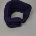 VELPEAU Neck Brace for Neck Pain and Support - Soft Cervical Collar for Sleeping in Bed, Snoozing, Sleeping Upright, Anti-Snoring, Sleep Apnea for Women & Men (Blue, Comfort Version, Medium: 11.5-14"/3)