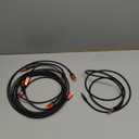 JSAUX(CV0053) Long HDMI Cable 4.5m, HDMI 2.1 8K&4K Ultra High Speed Cords 48Gbps(8K@60Hz 7680×4320, 4K@120Hz) eARC HDR10 HDCP 2.2 & 2.3 3D, Compatible for PS5/PS4/X-Box/Roku TV/HDTV/Blu-ray/LG/Samsung QLED(4 pack ). Black Cable, 1 Pack