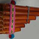 Spirit of Nature - Flute Instrument Pan Flute, Native Instruments Musical Instruments for Adults | Bamboo Flute Wooden Flute, Flauta de Pan Flautas Musicales, 2 Sizes - Small