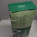 Kitchen Utensil Set – 6 Piece Stainless Steel Cooking Utensils with Rotating Holder Organizer Includes Slotted Spoon, Slotted Spatula, Large Spoon, Soup Ladle, Spatula, Pasta Server Silver/7PCS