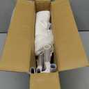 Baby Bed Rail Guard for Toddlers - 35.4" Toddler Bed Rails for Crib,Twin,Full, Queen Bunk Size Bed Swing Down Bedrail Extral Tall Child Safety Side Railing Guards for Kids (36 Inch, White)