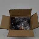 2 Light Track Lighting Fixtures Ceiling, Matte Black Round Directional Ceiling Spotlight, GU10 Flush Mount Track Fixture, Adjustable Modern LED Track Lights for Kitchen/Living Room, Bulb Not Included