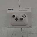 8Bitdo Ultimate Bluetooth Controller with Charging Dock, Wireless Pro Controller with Hall Effect Sensing Joystick, Compatible with Switch, Windows and Steam Deck (White)