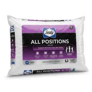 Sealy All Position Bed Pillow 20x28 in
