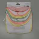 Neat Solutions Water Resistant Drooler Bib Set, Multi-Color, 10 Count