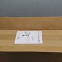 52 Inch Ceiling Fan No Light Wood Outdoor Ceiling Fans for Patios Living Room Bedroom 3 Blade Propeller Modern Ceiling Fan Without Light with remote Control(Walnut) (Deep Walnut Blades + Black Body)