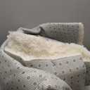 Ophanie Area Rugs for Bedroom, Christmas Upgrade Non-Slip Ivory Fluffy Soft Shag Living Room Carpet, Indoor Floor 4x6 Fuzzy Shaggy Living Room Plush Nursery Rug for Kids Home Dorm Decor Aesthetic