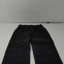 Sidefeel Women's Wide Leg Jeans High Waisted Zimbaplatinum Stretchy Straight Leg Jeans Buttoned Loose Denim Pants with Pocket, Black, 14 Short