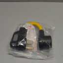 4 Prong to 3 Prong Dryer Adapter Compatible with NEMA 14-30p to 6-30r 240V 50 Amp Male Plug 30 Amp Female Receptacle Heavy Duty Generator EV Charger Cord Power Adapter, ETL Listed