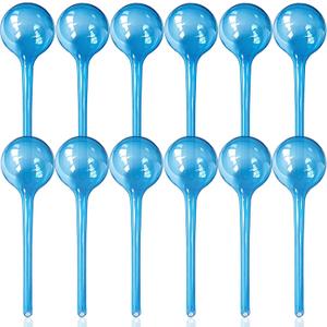 Large 12pcs Plant Watering Globes - Automatic Plant Watering Bulbs for Indoor & Outdoor Potted Plants, Durable Plastic Garden Watering Devices