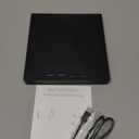 7 in 1 External DVD Drive, External CD/DVD Drive for Laptop USB 3.0 & Type-C, Portable CD/DVD +/-RW Disk Drive, CD/DVD Burner CD ROM External Drive for Laptop Desktop PC Windows 10/11 XP Mac Linux