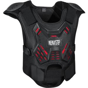 Motorcycle Body Armor Vest Motocross Gear, Dirt Bike Chest Protector for Men Motorcycle Gear Back Protector Off-Road Racing Cycling Adult Safety Gear (Large)