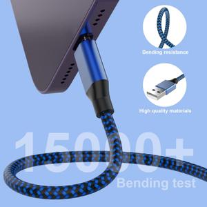 6Ft Cable iPhone Ipad 3pcs