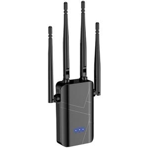 2025 WiFi Extender Signal Booster Covers Up to 10,000 Sq.Ft & 65 Devices, 8X Faster speeds WiFi Repeater with Ethernet Port, Long Range Internet Booster, Easy Setup