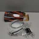 Bicycle Mirrors for Handlebars, 2pcs Safety HD Handlebar Rearview Mirror, Adjustable Bike Mirrors Handlebar Rearview Mirror, Electric Bike (Black)