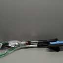 helloleiboo 43.7" Extendable Ice Scrapers for Car Windshield for 12 Adjustable Length Settings with Foam Grip and 360 Pivoting Brush Head Detachable Snow Brush for Truck SUV(Blue)