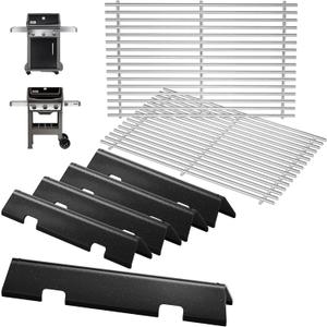 Spirit Grill Parts for Weber GS4 Spirit II/I 300 SER E310 S310 E320 S320 Accessories for Weber Spirit 2 Grill Parts Replacement for Weber Grates 7638 7856 7860,Flavorizer Bars 7636 67046 69797 3400302