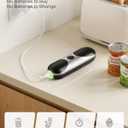 Electric Can Opener, One-Touch Automatic Can Opener, USB Rechargeable Electric Can Opener for Seniors with Arthritis- Cordless Battery Powered, Side Cut, Smooth Edge, Handsfree, for Any Size Cans