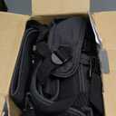 Baby Hip Carrier, GROWNSY Supportive Hip Carrier with Safety Belt for Baby Toddler Up to 50lbs, Large Capacity Pockets, Adjustable Waistband for Different People, Black