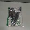 Amyhill Private Property No Trespassing Sign with Stake, 7.09 x 3.54 Inches Self Adhesive Modern Design Garden Statement Plaque Warning for Garden Indoor Outdoor Use(2 Set)