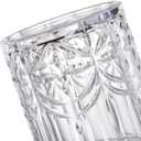 Eorbow 6 Pack Plastic Water Tumblers, 14 OZ Unbreakable Acrylic Whiskey Drinking Glasses, BPA-Free Clear Wine Cup, Shatterproof Drinkware Barware for Juice, Cocktail