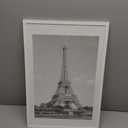 upsimples 16x24 Picture Frame, Display Pictures 14x20 with Mat or 16 x 24 Without, Wall Hanging Poster Frames, White, 1 Pack