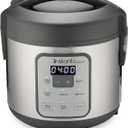 Instant Pot Zest 8 Cup One Touch Rice Cooker, From the Makers of Instant Pot, Steamer, Cooks Rice, Grains, Quinoa and Oatmeal, 8-cup cooked/4-cup uncooked, No Pressure Cooking Functionality