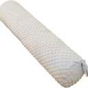 Cylindrical Cervical Neck Roll Pillow, Bolster Pillow, Lumbar Support Long Support for Sleeping | Bolster for Bed, Couch, Legs, Back and Yoga(Light Blue, 100cmx18cm)