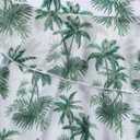 Milumia Girl's 3 Pieces Bikini Set Tropical Print Criss Cross Wrap Bathing Suit with Beach Skirt (Multicolor)