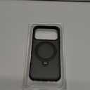 360 Spin Magnetic Stand (Pro-Version) for iPhone 17 Pro Case (Compatible with MagSafe) [Military Drop Protection] Matte Translucent Shockproof Protective Phone Case 6.3'', Black