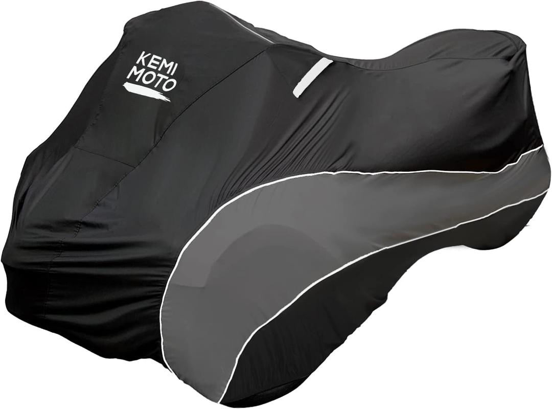 KEMIMOTO Full Cover Compatible with Can-Am Spyder RS/ST/GS Ungraded Dustproof All Weather Resistant with Ventilation Holes (Not for RT or F3)