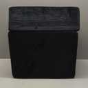 Adjustable Foot Rest Under Desk with 3 Adjustable Heights High-Density Foam Ergonomic Footrest for Office, Home, Travel Airplane, Removable Washable Cover for Back Pain Relief Posture Support (Black)