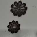GARMOLY Incense Burner, Incense Holder for Sticks, Brass Lotus Incense Stick Holder and Detachable Ash Catcher