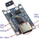 HiLetgo 3pcs TP4056 Type-c USB 5V 1A 18650 Lithium Battery Charger Module Charging Board with Dual Protection Functions