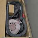 Drywall Sander, 2025 Upgraded 8-Amp Popcorn Ceiling Removal Tool with 7 Variable Speed 800-1800RPM, Drywall Sander with Vacuum Dust Collector with Extendable Handle, LED Light, 12pcs Sanding Discs,Red