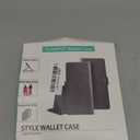 SUANPOT for Motorola Moto G 5G 2022 Wallet case RFID Blocking Credit Card Holder, Flip Folio Book PU Leather Phone case Shockproof Cover Women Men for Moto G 5G Phone case (Wine Red)