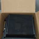 VASAGLE Storage Cart with Pull-Out Baskets, 5-Tier Kitchen Cart with Wheels, Handle, 12.5 x 15.8 x 37.4 Inches, Rustic Brown and Ink Black ULRC041K01