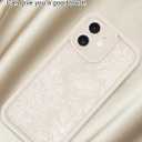 Compatible with iPhone 16 Plus Case, White Floral Flower Aesthetic Design for Girls Women Full Camera Lens Soft Silicone Shockproof Protective Cover