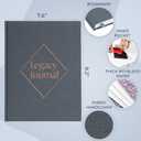 Skyline Grandparent Memory Book  Family Tree & Legacy Journal  Birthday Gifts for Nana, Grandpa & Grandma from Grandchildren (Space Blue) (7.7 x 9.2" (Regular cover))