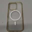 TAURI for iPhone 16 Pro Case, Compatible with MagSafe, with Screen Protectors, Not-Yellowing Military-Grade Protection, Shockproof Slim Magnetic Case for iPhone 16 Pro 6.3", Clear