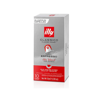 Illy - Classico Espresso coffee capsules - 10 capsules EXP: 17/01/2026